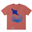Blue Ripple Manta (Men's)
