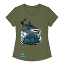 Whale Shark Blue Coral (Women's)