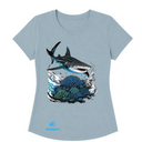 Whale Shark Blue Coral (Women's)