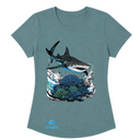 Whale Shark Blue Coral (Women's)