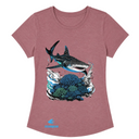 Whale Shark Blue Coral (Women's)