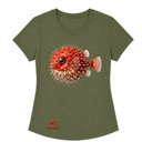 Angry Red Puffer (Women's)