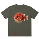 Angry red Puffer (Men's)