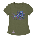 Dark Blue Octopus (Women's)